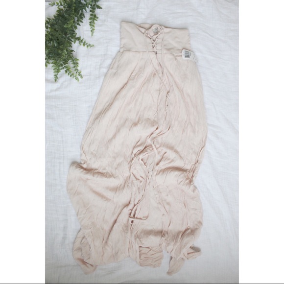 Forever 21 Vanilla/Light Pink/Blush Maxi Skirt - Picture 1 of 2